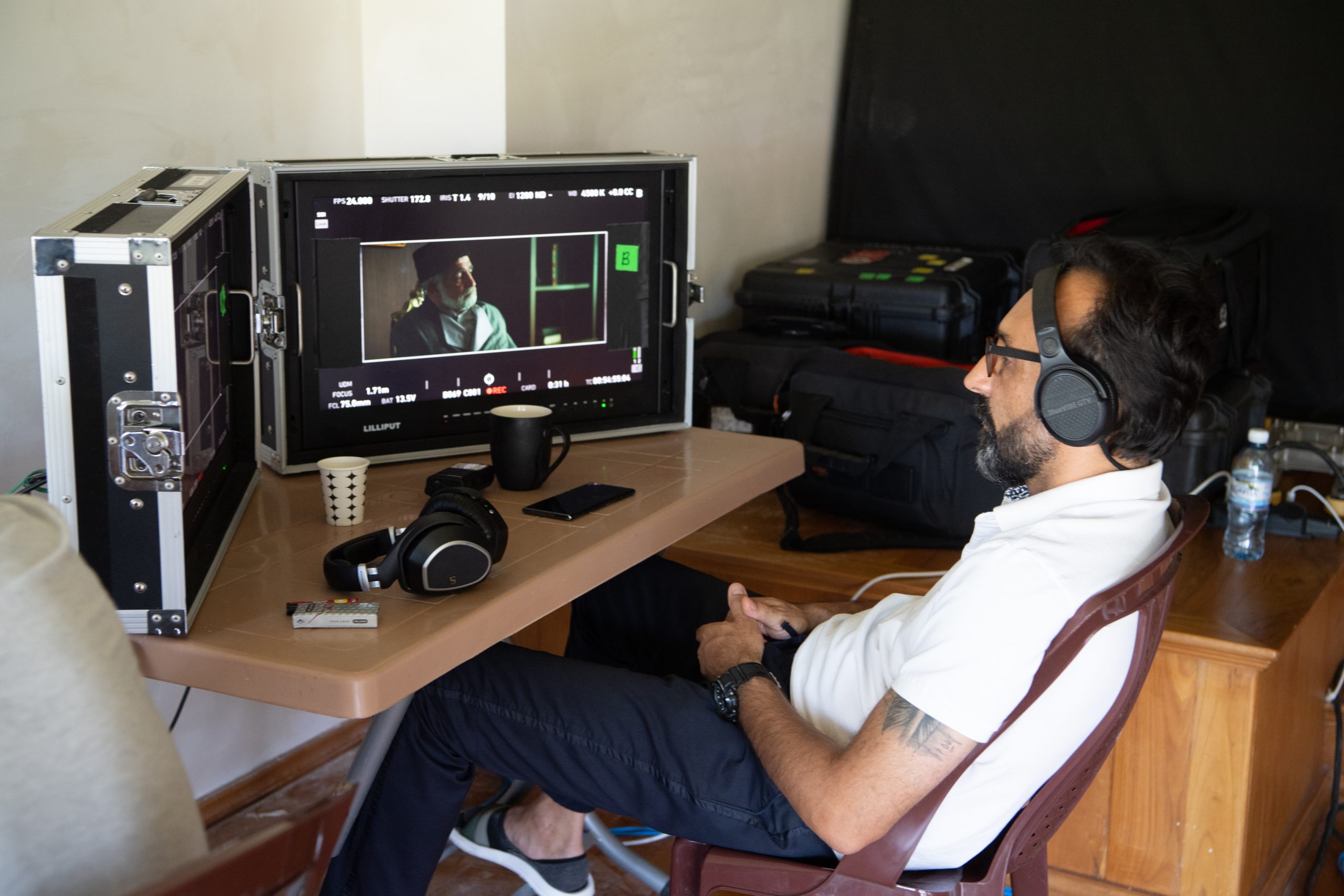 Behind-the-scenes image 6 from the production of Taghiyev: Oil