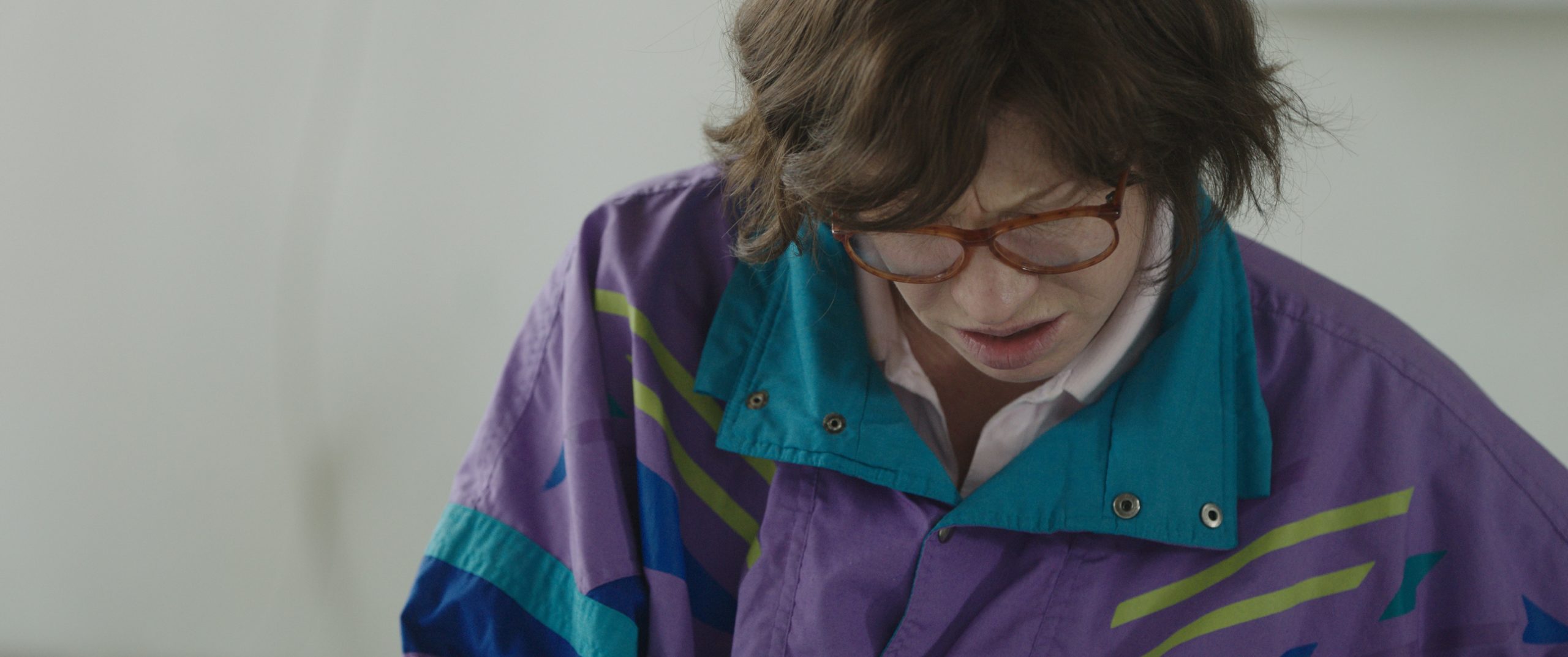 Maria Lassnig in a vivid studio scene from Sleeping with a Tiger