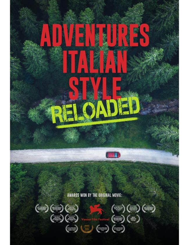 Official poster for Adventures Italian Style Reloaded