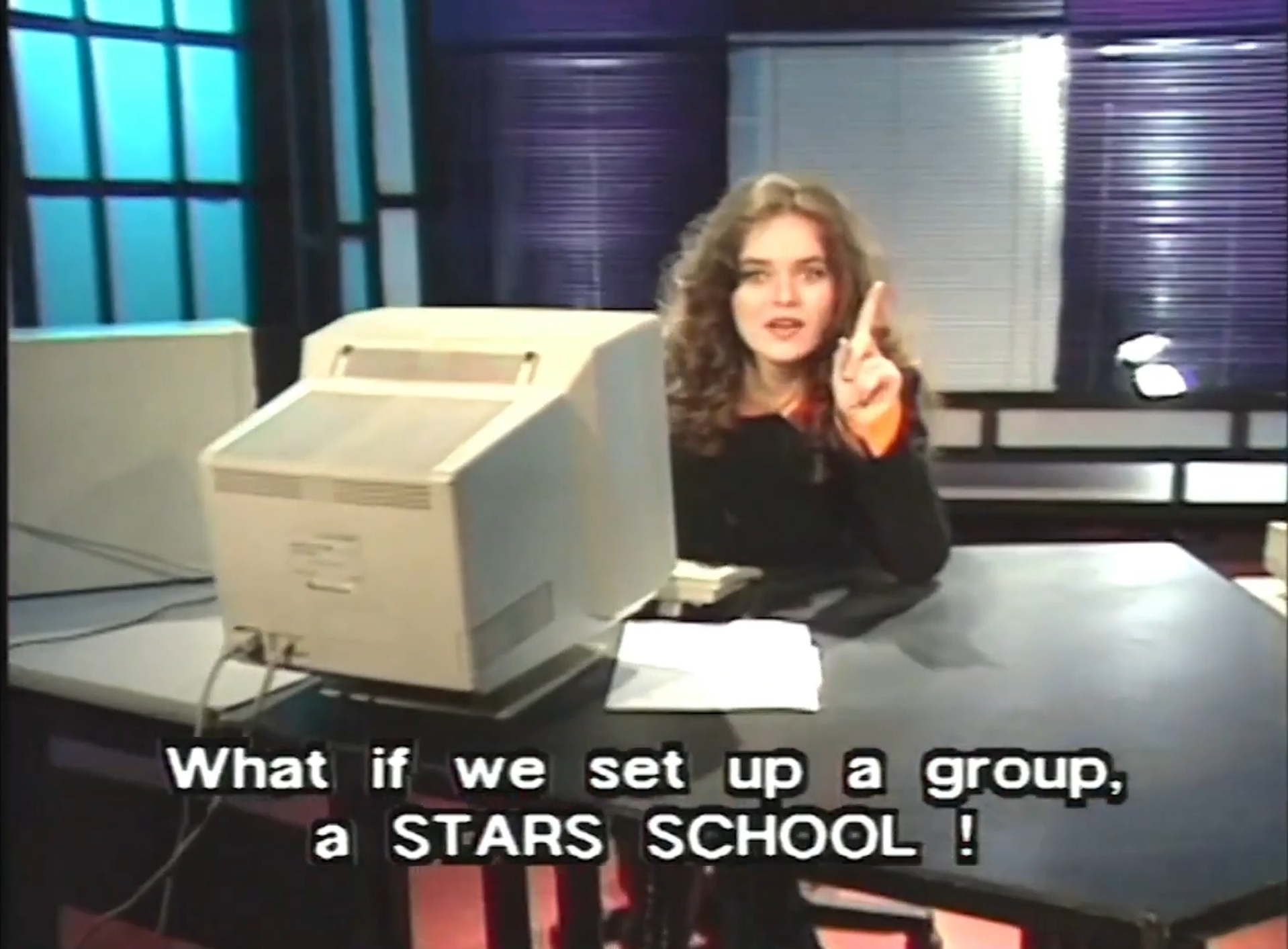 Interview frame reflecting on Romania’s television history